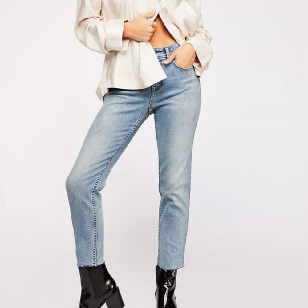 We The Free Crvy High-Rise Vintage Straight‎ Jeans